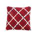 Plow & Hearth Patriotic Plaid Polypropylene Indoor/Outdoor Throw Pillow Cover & Insert Polyester/Polyfill | 18 H x 18 W x 1.5 D in | Wayfair PHL066