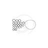 Annovi Reverberi - Kit o-ring per pompa a membrana AR202 sp/rvi annovi 6702409