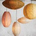 Earthy, Warm, Paper Pendant Lights