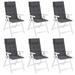 Latitude Run® 6 - Piece Outdoor Seat/Back Cushion Polyester in Gray | 1.2 H x 47.2 W x 19.7 D in | Wayfair 4152554951BA4DA689DD23BB32B38380