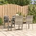 Hokku Designs Dasmon Rectangular 4 - Person 59" L Outdoor Dining Set Wood in Gray | 59 W x 35.4 D in | Wayfair 5A582D261A9C4555A7501673353DAEFE