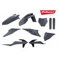 POLISPORT Kit plastiques gris nardo KTM SX/SX-F