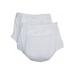 Bambini Baby White Rib Knit Training Pants 2-Pack