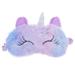 Plush Patch Shading Eye Patch Cartoon Animal Eye Patch Sleeping Eye Patch (Violet)