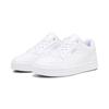 Sneaker PUMA "CAVEN 2.0 JR", Kinder, Gr. 38, schwarz-weiß (puma weiß, puma silber, puma schwarz), Synthetik, sportlich, Schuhe
