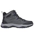 Skechers Men's Relaxed Fit: Rickter - Bodine Boots | Size 10.5 | Gray | Leather/Synthetic/Textile