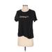 Queen Short Sleeve T-Shirt: Black Graphic Tops - Women's Size Small