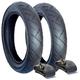 First Wheels Pushchair Tyre and Tube Set with Added SlimeTubes (12 1/2 x 2 1/4)
