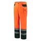 Tricorp 503002 Safety EN ISO 20471 Bicolor Arbeitshose, 80% Polyester/20% Baumwolle, 280g/m², Fluor Orange-Grün, Größe 60