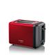 Bosch TAT3P424DE toaster 2 slice(s) Black,Red 970 W