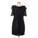 W118 by Walter Baker Cocktail Dress - Sheath: Black Print Dresses - Women's Size Medium