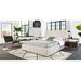 Diamond Sofa Queen Tufted Low Profile Standard Bed Upholstered/Polyester in Brown | King | Wayfair CLOUDEKBEDSD