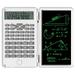 Bluelans Calculator Calculator Clamshell Design Double Line Display Smart Writing One Click Delete LCD Screen Calculator ABS 240 Arithmetic Functions Digital Calculator Office Supplies