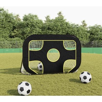 Fußballtor mit Torwand 120x80x80 cm Polyester Vidaxl 685349