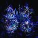 Genkent Solar Firework Light 120 LED Multi Color Outdoor Waterproof for Decor Holiday Outdoor Christmas 4th of July Decorations