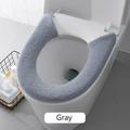 GLFILL Thickened Toilet Washable Soft Warmer Mat Cover Pad Cushion Cover Warm Bathroom