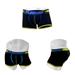 LEEy-world Mens Boxer Briefs Men s Cotton Stretch Jock Strap of Underwear Yellow M