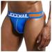 OVTICZA Mens Athletic Jock Strap G-Strings Thongs Supporters Jockstrap Male Briefs Underwear 2XL Sky Blue