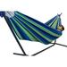 Brazilian Double Hammock with Universal Stand