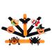 OUNONA 12pcs Spider Pumpkin Slap Bracelet Halloween Snap Wristband Band for Happy Halloween Wrist Decoration