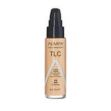 Almay Truly Lasting Color Liquid Makeup Long Wearing Natural Finish Foundation with Vitamin E and Lemon Extract Hypoallergenic Cruelty Free -Fragrance Free Dermatologist Tested 140 Buff 1 oz