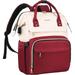 Lovevook Laptop Backpack for Women Large Work Bag Travel Backpack Fit 17 Inch Laptop College Teacher Nurse Backpack Purse (Pink +Navy)