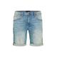 Blend 20715422 Herren Jeans Shorts Kurze Denim Shorts 5-Pocket mit Stretch Twister Fit Slim/Regular Fit, Größe:2XL, Farbe:Denim Middle Blue (200291)