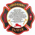 Trinx Fireman's Prayer Stepping Stone Resin/Plastic in Gray | 1 H x 10 W x 10 D in | Wayfair 1C72478620134C998EF180A8A7095648