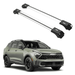 ERKUL Roof Rack Cross Bars for Kia Sportage 2023-2024 X-Line AWD X-Pro X-Pro Prestige| Anti-Theft Lock Aluminum Crossbars for Rooftop Cargo Carrier | Silver