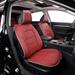 EKR Custom Fit Altima Car Seat Covers for Nissan Altima SV S SR SL 2013 2014 2015 2016 2017 2018 - Leatherette Full Set (Burgundy)