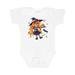 Inktastic Halloween Candy Corn Witch with Pumpkins Boys or Girls Baby Bodysuit