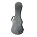 Lomubue Glarry 23 Concert Python Pattern Leather Ukulele Case Black