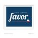 Please Enjoy Favor With Our Gratitude Nautical Ocean Adventure Wedding Party Signs