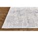 HomeRoots 512056 2 x 3 ft. Gray Ivory & Taupe Wool Abstract Hand Tufted Handmade Rectangle Area Rug