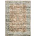 Oriental Weavers Charleston Cha04 Rust/ Blue 7 6 X 10 Indoor Area Rug