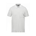 Diesel Mens T-Polo-Worky-B1 Grey Polo Shirt - Size Large