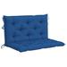 vidaXL Cushion for Swing Chair Blue 39.4 Fabric 315002