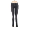 Hudson Jeans Jeans - Low Rise Skinny Leg Denim: Black Bottoms - Women's Size 27 - Black Wash