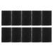 Hemoton 16Pcs Special Effect Makeup Sponge Creative Blood Scar Wound Sponge Black