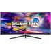 Sceptre 30-inch Curved Gaming Monitor 21:9 2560x1080 Ultra Wide/ Slim HDMI DisplayPort up to 200Hz Build-in Speakers Metal Black (C305B-200UN1)