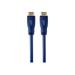 Speco Technologies HDMI Cable 50 ft. L Blue Triple SHLD HDCL50