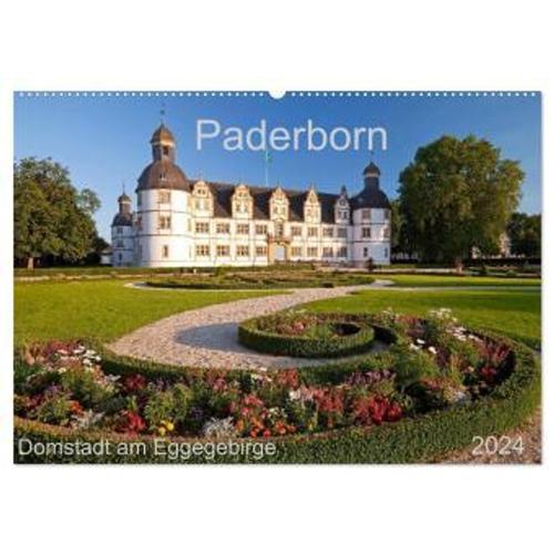 Paderborn Domstadt Am Eggegebirge (Wandkalender 2024 Din A2 Quer), Calvendo Monatskalender