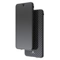 Black Rock Cover "360° Glass" Für Samsung Galaxy S21 Fe (5G), Real Carbon