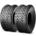 SAINSPEED 2 Pcs 15x6.00-6 4PR QD106 Front Lawn Mower Tire for Garden Tractor Riding Mover