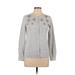 Lands' End Cardigan Sweater: Gray Sweaters & Sweatshirts - Women's Size Small