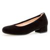 Pumps GABOR "ATHEN", Damen, Gr. 37, schwarz, Textil, klassisch, Schuhe, Abendschuh, Festtagsschuh, Blockabsatz, in komfortabler Schuhweite G