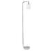 Mod Lighting and Decor 67 Chrome Antique Style Lantern Floor Lamp with Clear Cylindrical Glass