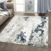 Luxe Weavers Modern Abstract Ivory 2x7 Area Rug Stain Resistant Carpet