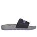Skechers Women's Hyper Slide - Revive Sandals | Size 6.0 | Gray/Black | Synthetic/Textile | Machine Washable | Hyper Burst