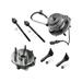 1998-2001 Mercury Mountaineer Front Wheel Hub Assembly and Tie Rod End Kit - Detroit Axle